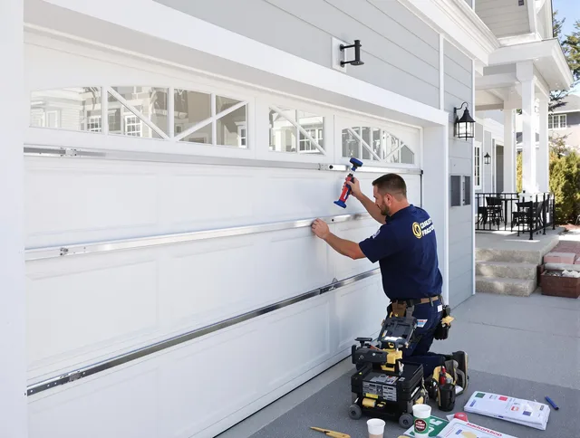Professional garage door installation by Maple Heights Garage Door Repair in Maple Heights