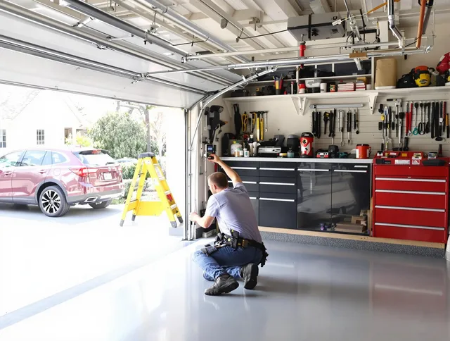 Local garage door repair service by Maple Heights Garage Door Repair in Maple Heights