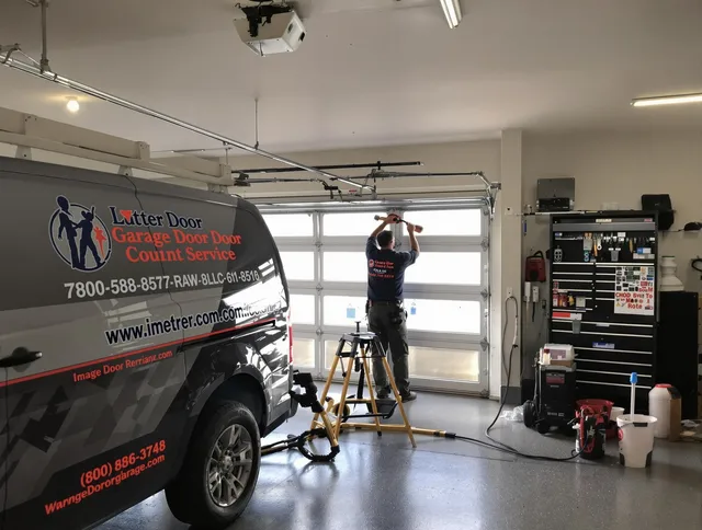 Maple Heights Garage Door Repair team performing same-day garage door repair in Maple Heights