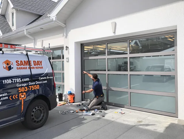 Same-day garage door repair service by Maple Heights Garage Door Repair in Maple Heights
